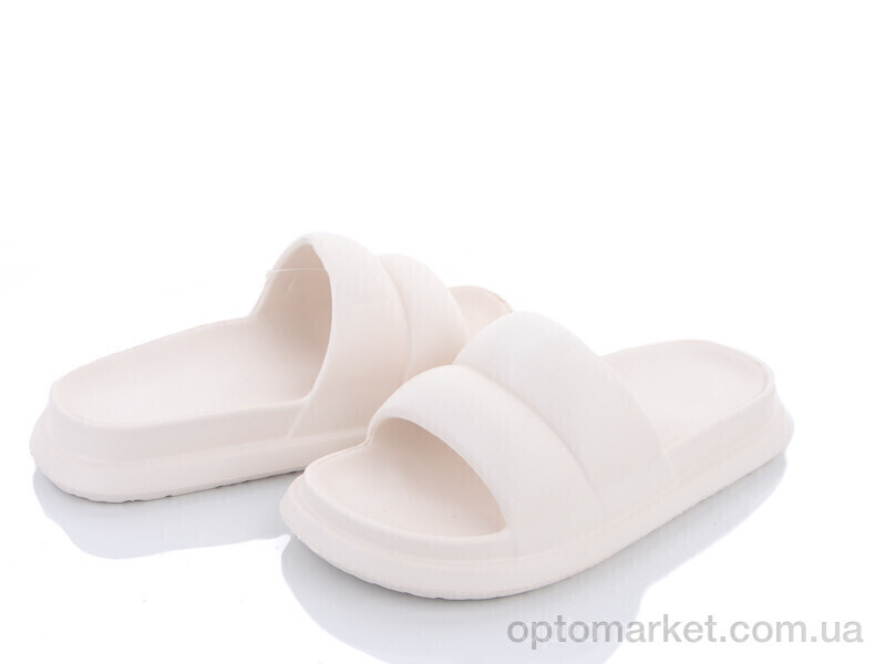 Купить Шльопанці жіночі W406-2 white Violeta only one білий, фото 1