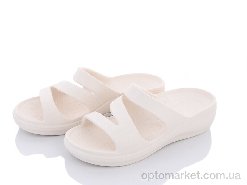 Купить Шльопанці жіночі W407-2 white Violeta only one білий, фото 1