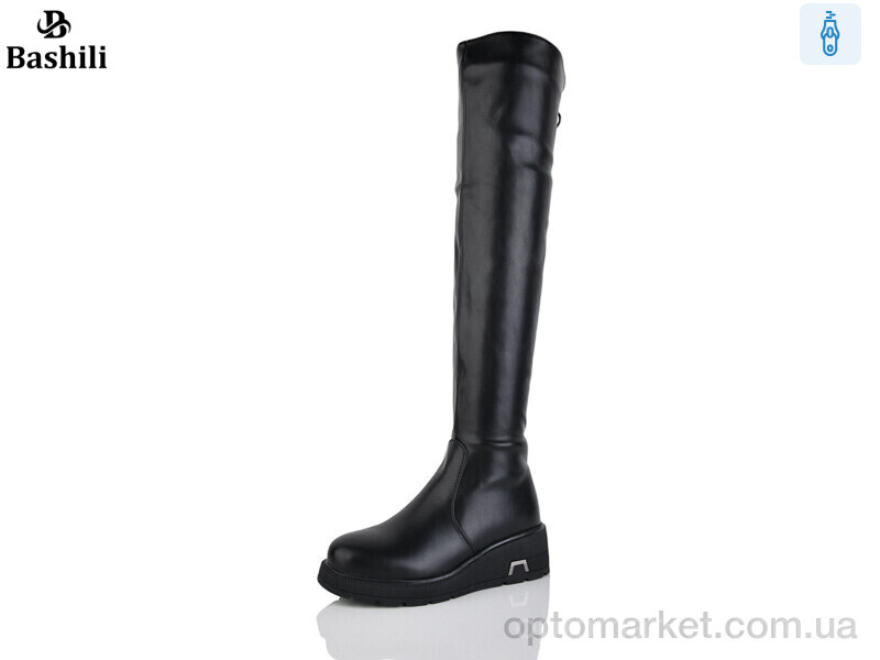 Купить Ботфорти жіночі W445-3 Башили чорний, фото 1