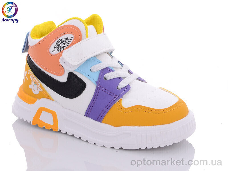 Купить Кросівки дитячі W4B-3 Леопард білий, фото 1