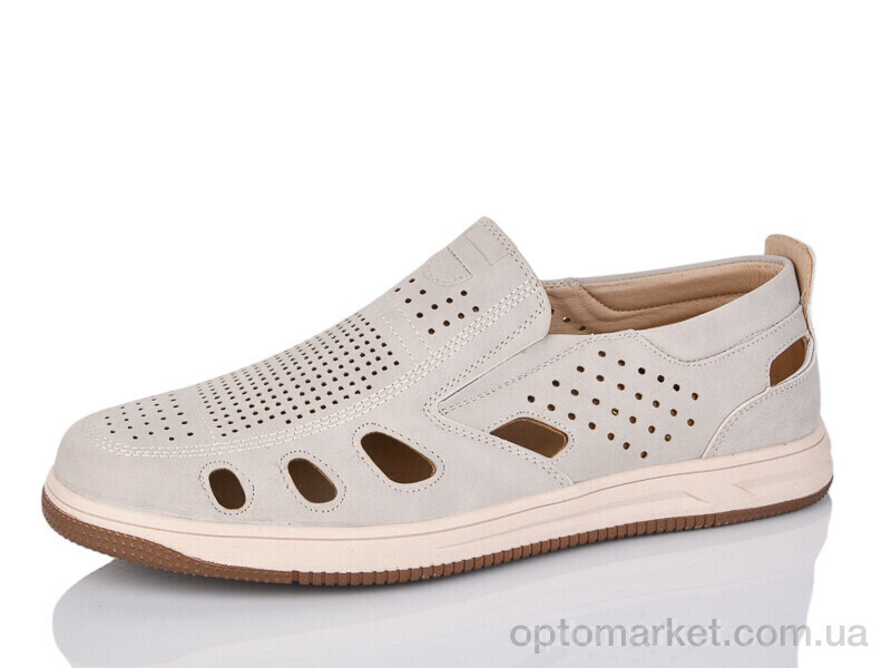 Купить Туфлі чоловічі W5182-16 DaFuYuan сірий, фото 1