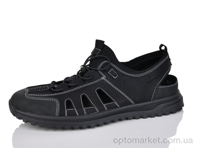 Купить Туфлі чоловічі W5183-1 DaFuYuan чорний, фото 1