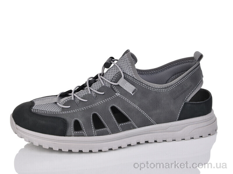 Купить Туфлі чоловічі W5183-6 DaFuYuan сірий, фото 1