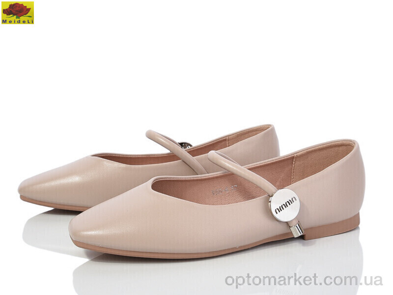 Купить Балетки жіночі W56-6 Mei De Li бежевий, фото 1