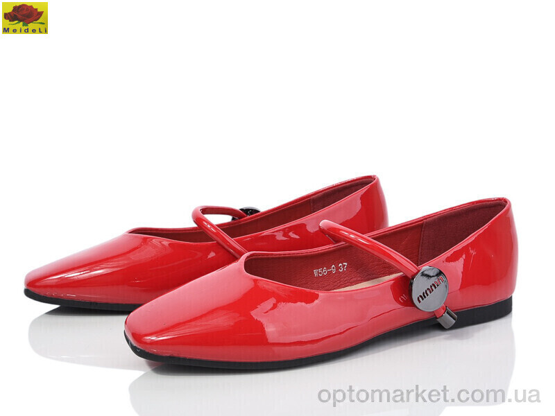 Купить Балетки жіночі W56-9 Mei De Li червоний, фото 1