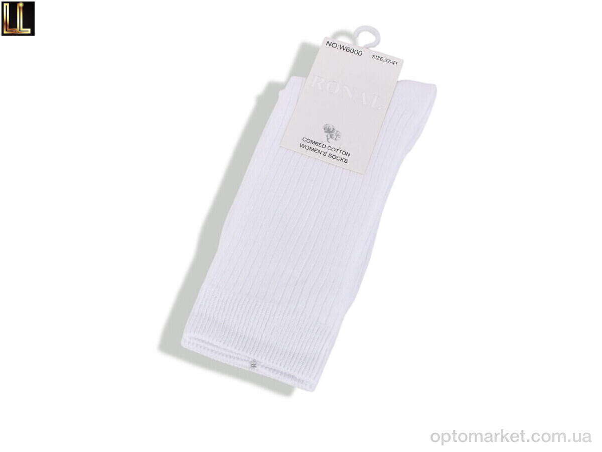 Купить Шкарпетки жіночі W6000 white Ronal білий, фото 1