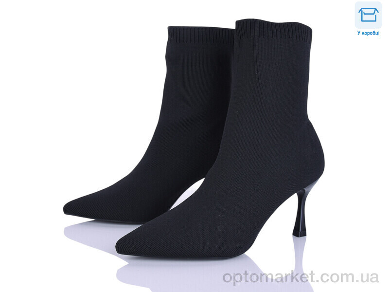 Купить Черевики жіночі W612-1 Башили чорний, фото 1