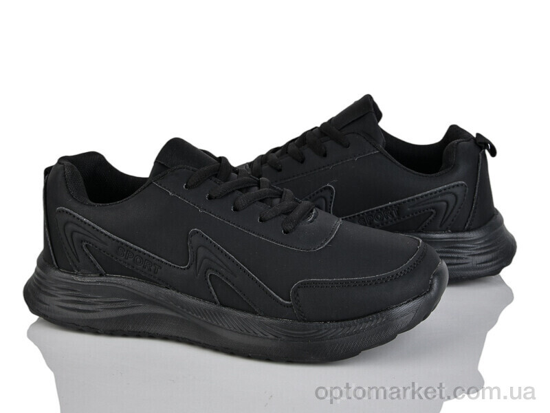 Купить Кросівки унісекс W688 LQD чорний, фото 1