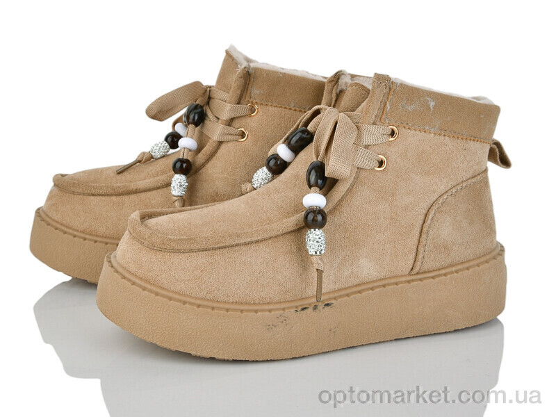 Купить Уги жіночі W693-2 LQD бежевий, фото 1