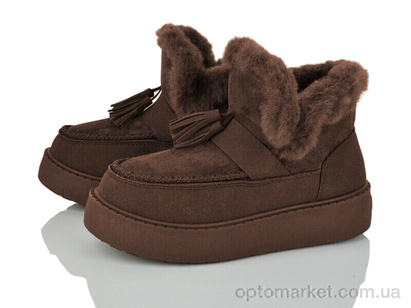 Купить Уги жіночі W695-2 LQD коричневий, фото 1