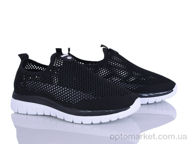 Купить Кросівки жіночі W717-1 LQD чорний, фото 1