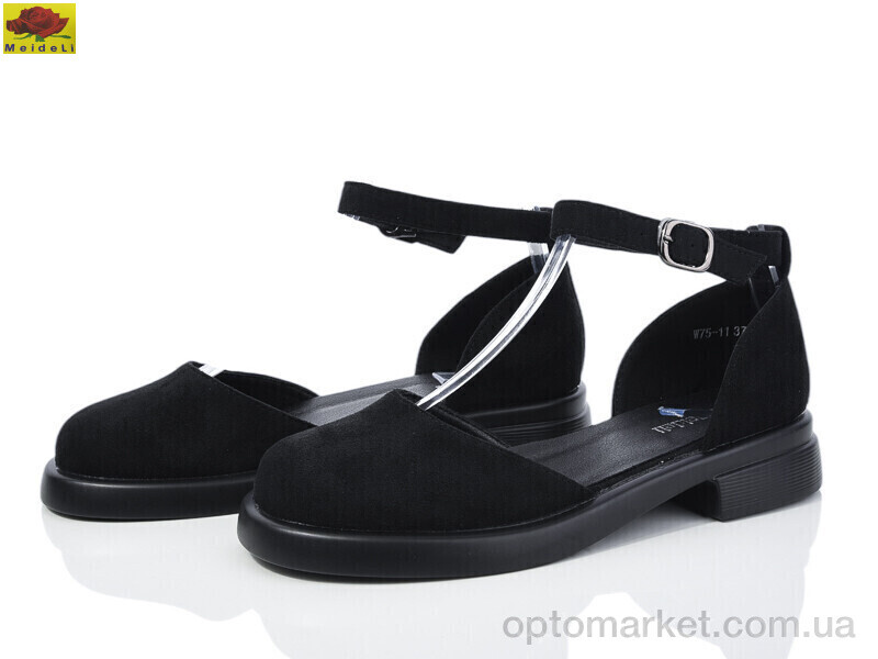 Купить Туфлі жіночі W75-11 Mei De Li чорний, фото 1