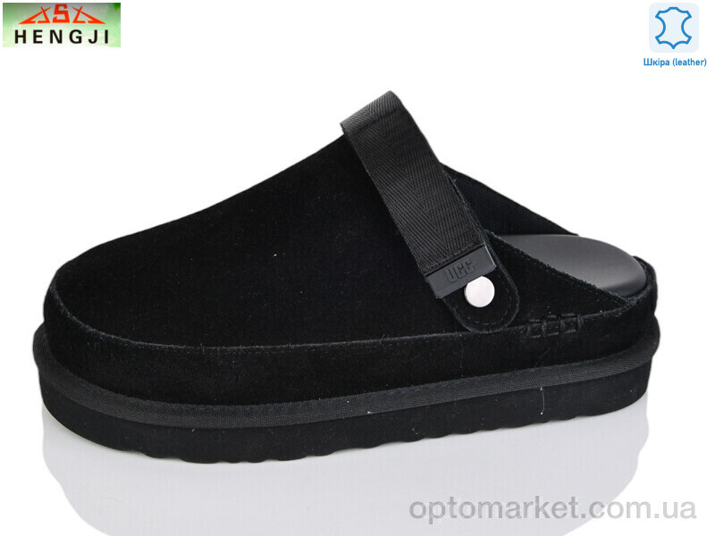 Купить Шльопанці жіночі W75-1 Hengji чорний, фото 1