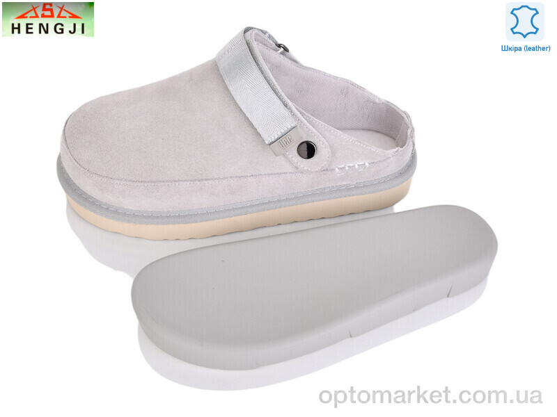 Купить Шльопанці жіночі W75-4 Hengji сірий, фото 2