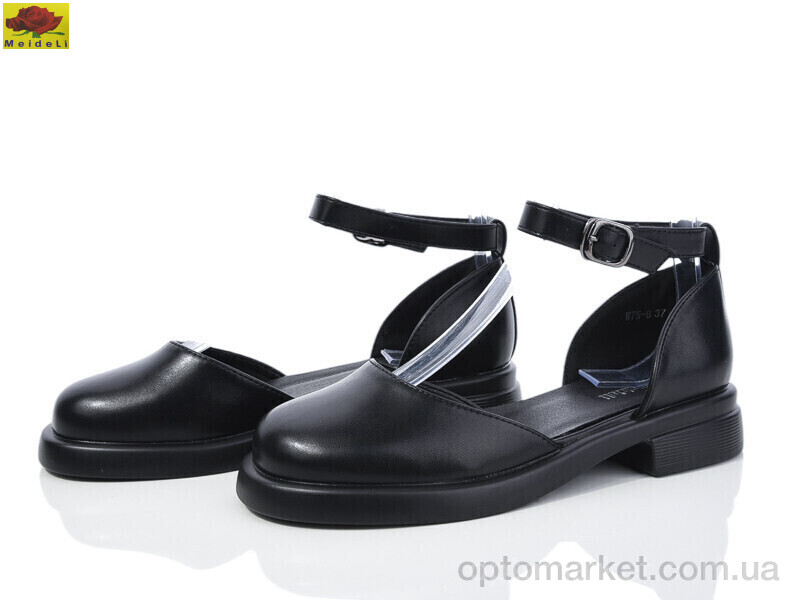 Купить Туфлі жіночі W75-8 Mei De Li чорний, фото 1