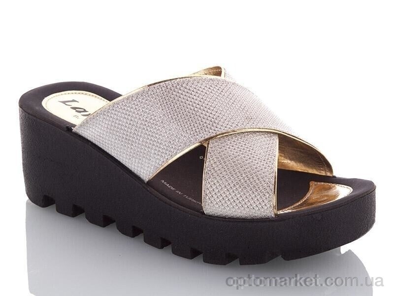 Купить Шльопанці жіночі W777-19 white-gold Demur білий, фото 1