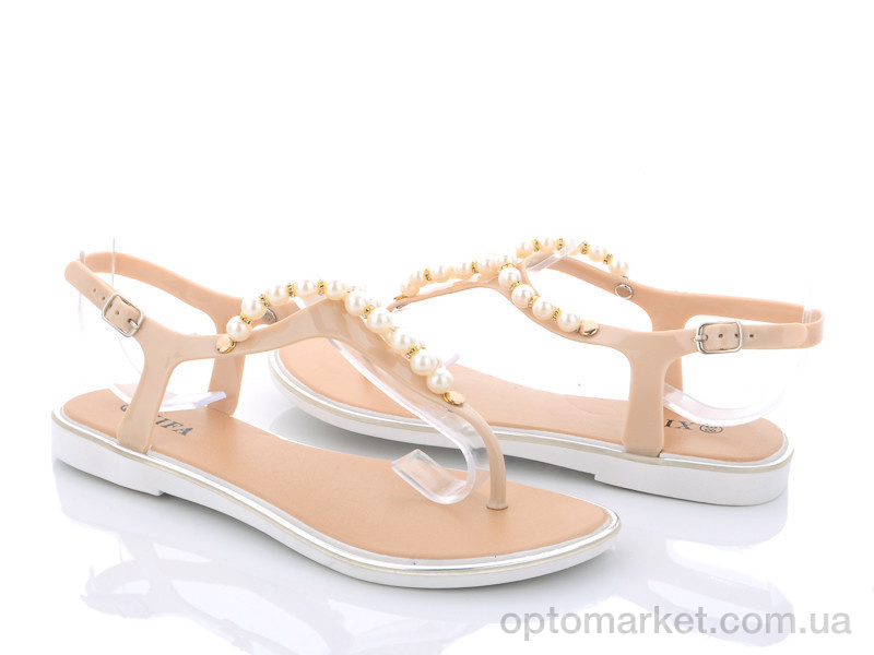 Купить Босоніжки жіночі W8-2 Xifa бежевий, фото 1