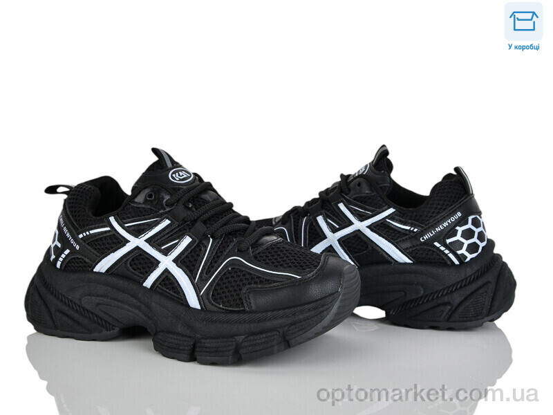 Купить Кросівки жіночі W807-1 Alimama чорний, фото 1