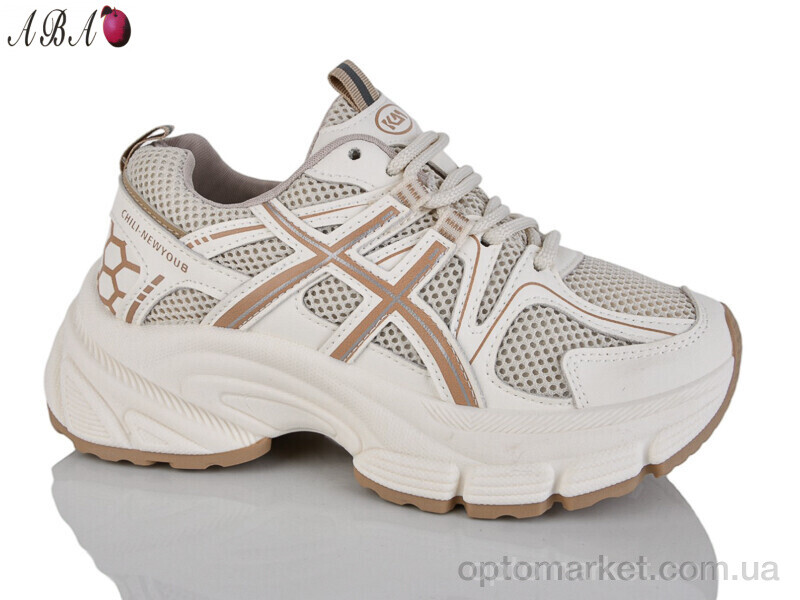 Купить Кросівки жіночі W807-3 Alimama бежевий, фото 1