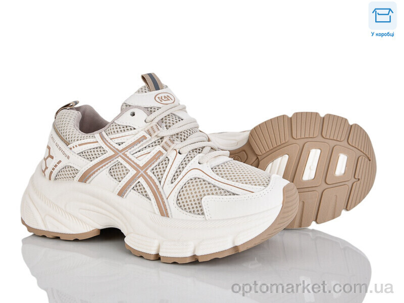 Купить Кросівки жіночі W807-3 Alimama бежевий, фото 1