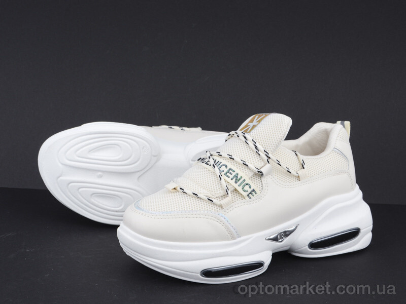 Купить Кросівки жіночі W807-5 Marlen бежевий, фото 2