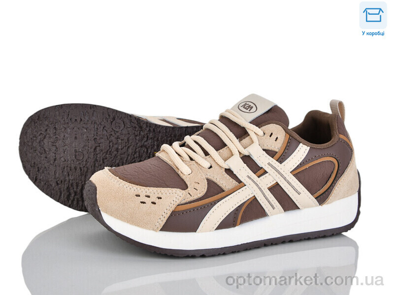 Купить Кросівки жіночі W810-4 Alimama коричневий, фото 1