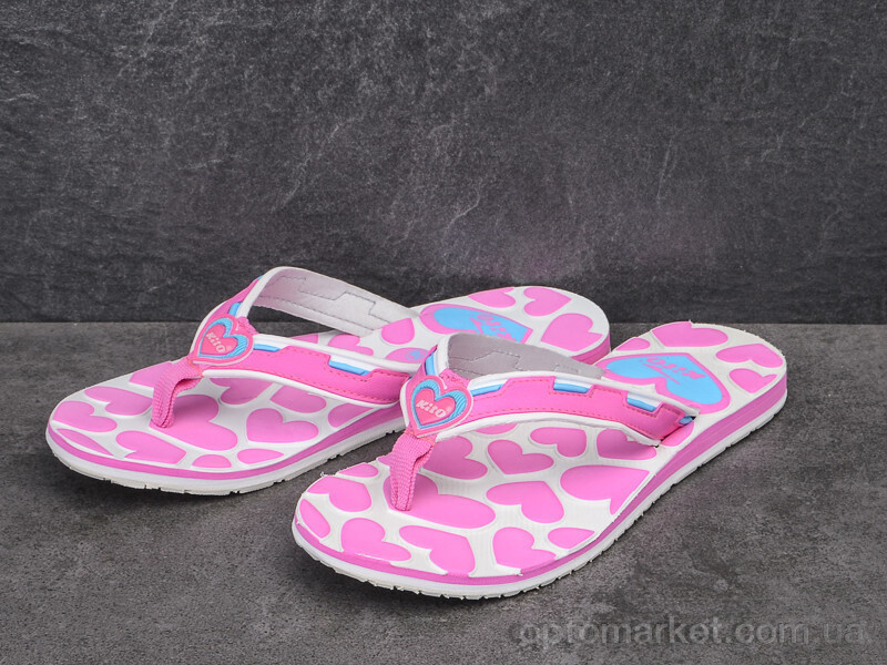 Купить Шльопанці жіночі W8523 pink Kito рожевий, фото 2