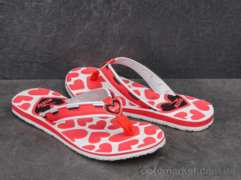 Купить Шльопанці жіночі W8523 red Kito червоний, фото 2