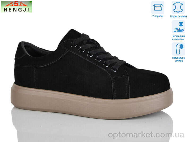 Купить Кросівки жіночі W88-2 Hengji чорний, фото 1