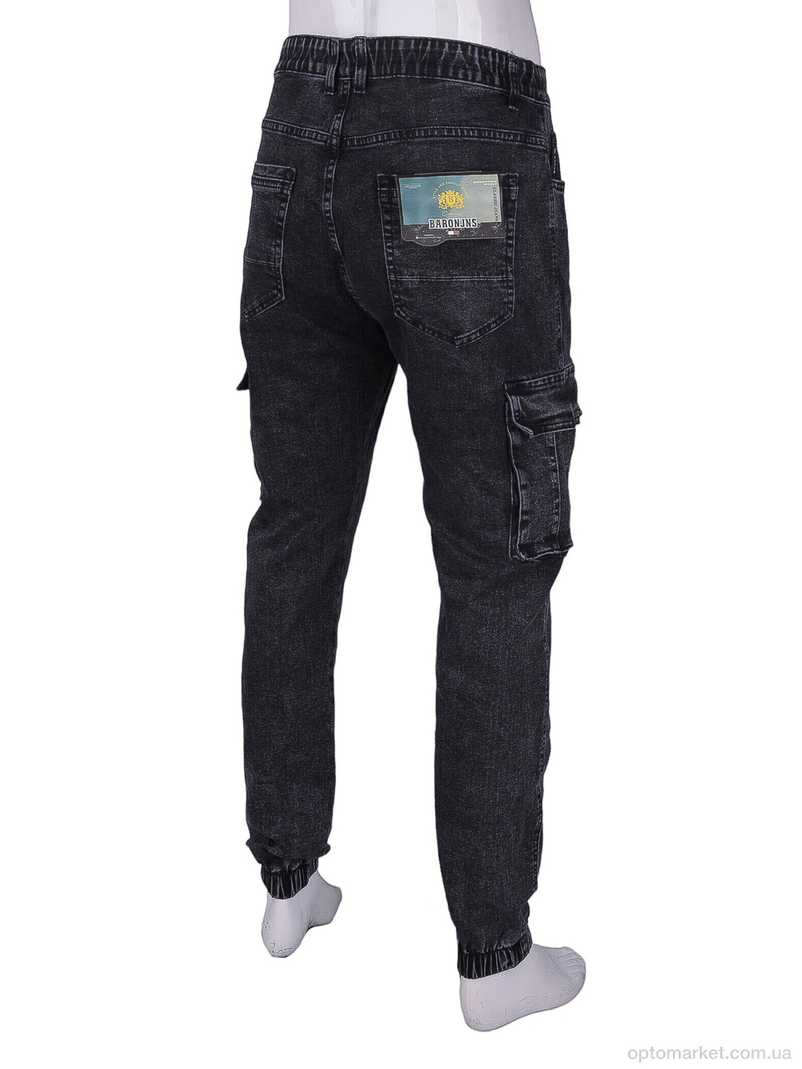 Купить Джинси чоловічі W8846 Baron сірий, фото 2