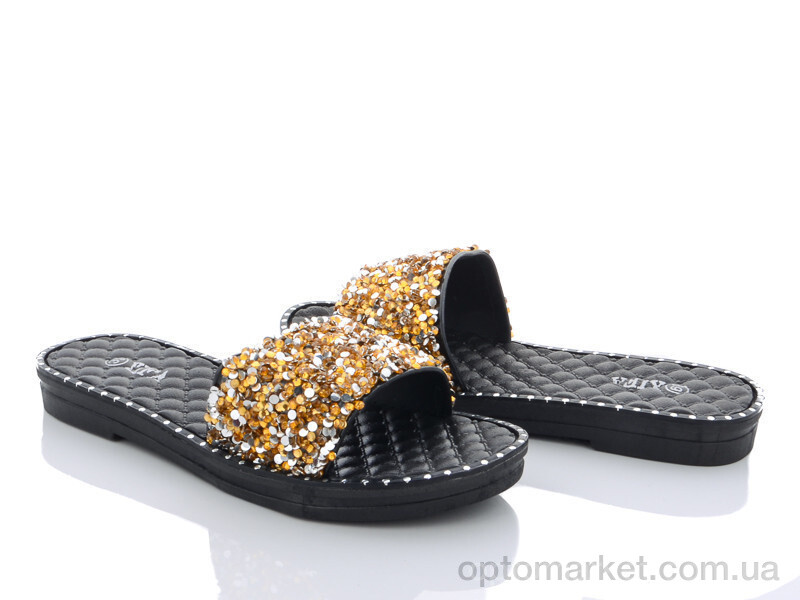 Купить Шльопанці жіночі W9-2 Xifa золотий, фото 1