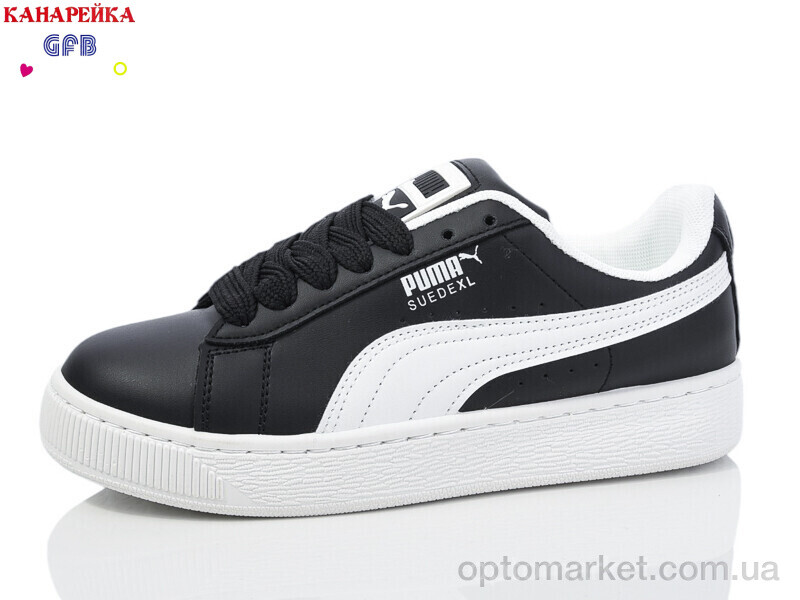 Купить Кросівки унісекс W9135-1 P.ma чорний, фото 2