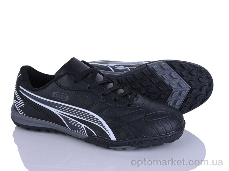 Купить Футбольне взуття дитячі W920-1 LQD чорний, фото 1