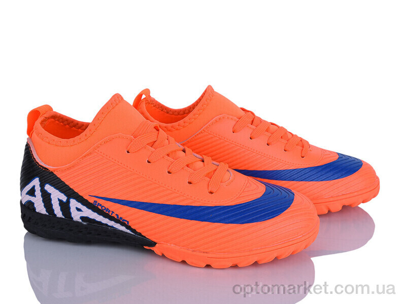 Купить Футбольне взуття дитячі W921-4 LQD помаранчевий, фото 1