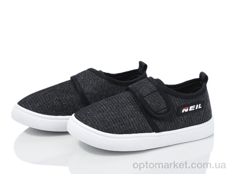 Купить Капці дитячі W98-3 Blue Rama чорний, фото 1