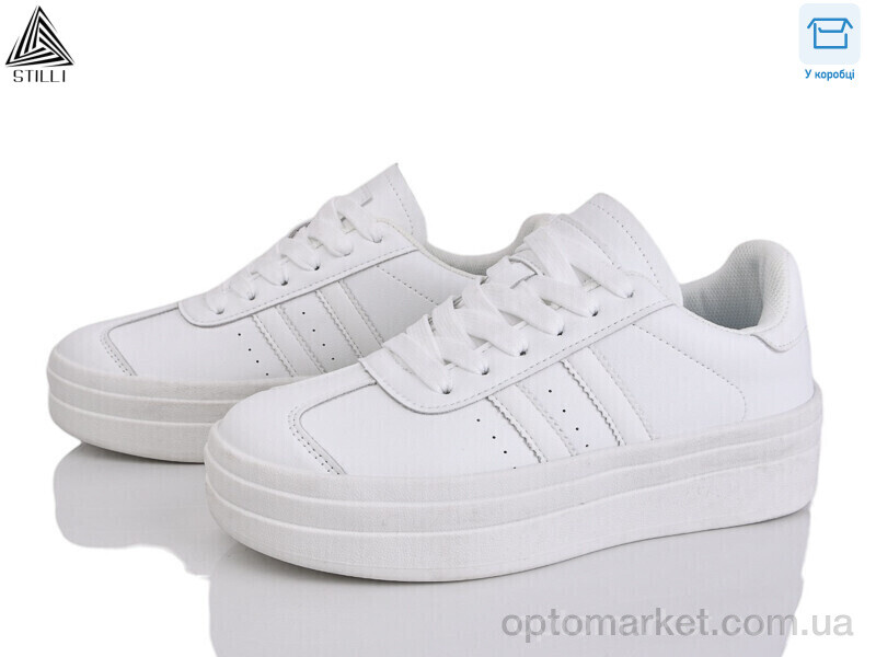 Купить Кросівки жіночі WA170-4 шкіра Stilli білий, фото 1
