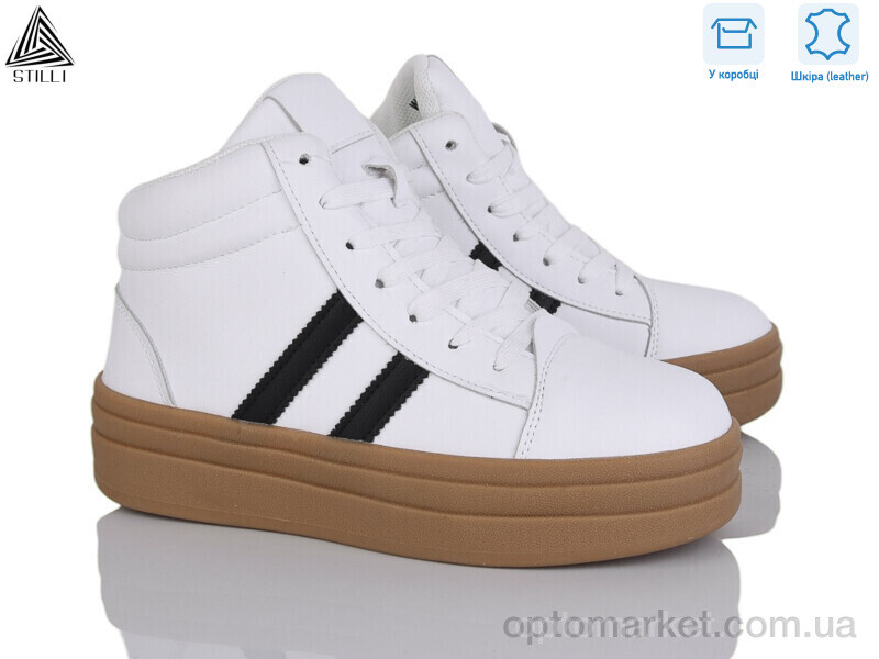 Купить Кросівки жіночі WA180-4 шкіра Stilli білий, фото 1