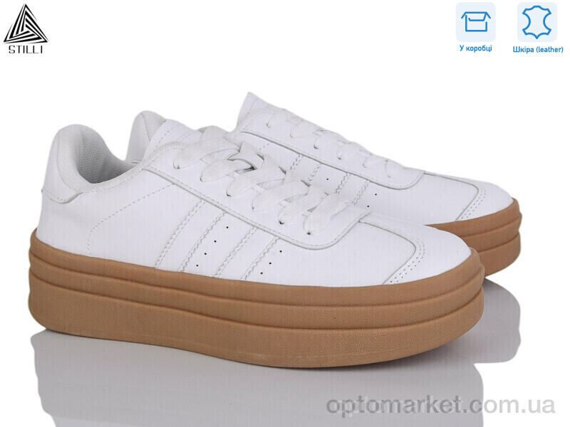 Купить Кросівки жіночі WA20-1 шкіра Stilli білий, фото 1