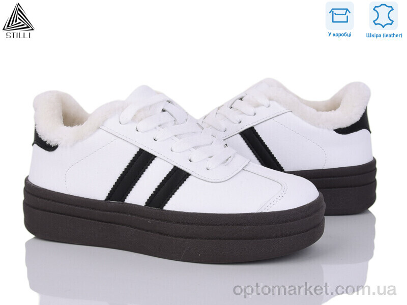 Купить Кросівки жіночі WA40-1 шкіра Stilli білий, фото 1