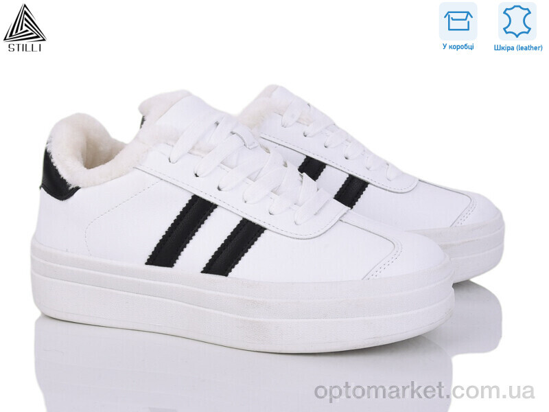 Купить Кросівки жіночі WA40-3 шкіра Stilli білий, фото 1