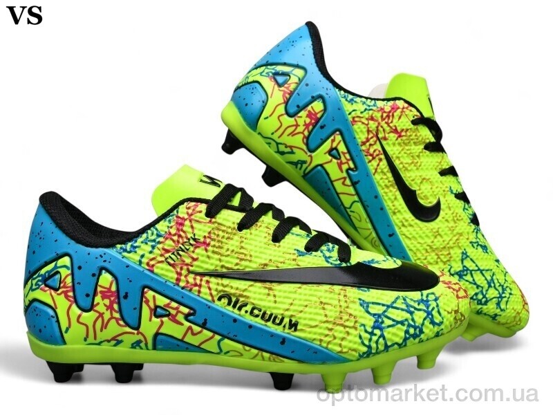 Купить Футбольне взуття дитячі Walked 037 crampon green Walked зелений, фото 1