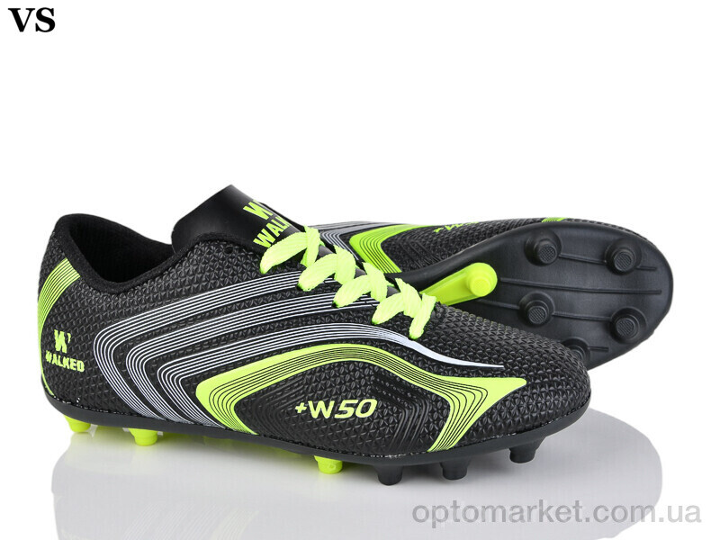 Купить Футбольне взуття дитячі Walked Crampon black (36-39) Walked чорний, фото 1