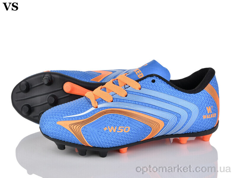 Купить Футбольне взуття дитячі Walked Crampon blue-orange (36 - 39)) Walked синій, фото 1