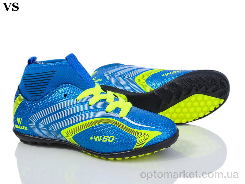 Купить Футбольне взуття дитячі Walked dive 002 blue Walked синій, фото 1