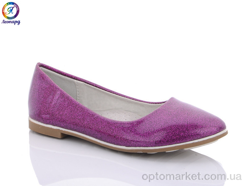 Купить Туфлі дитячі WB14-9 Леопард фіолетовий, фото 1