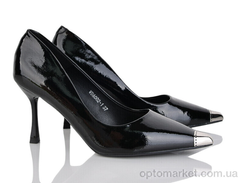 Купить Туфлі жіночі WDA002-1 Loretta чорний, фото 1