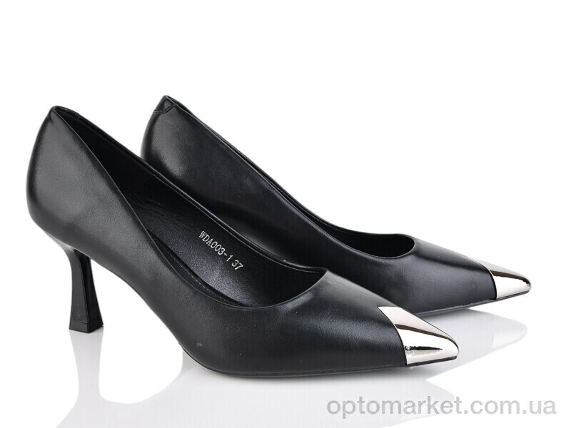Купить Туфлі жіночі WDA003-1 Loretta чорний, фото 1