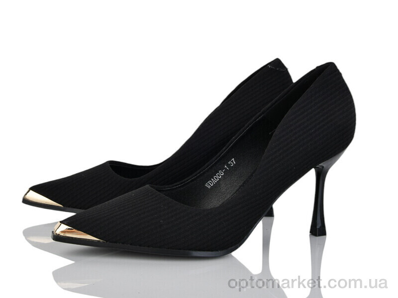 Купить Туфлі жіночі WDA006-1 Loretta чорний, фото 1