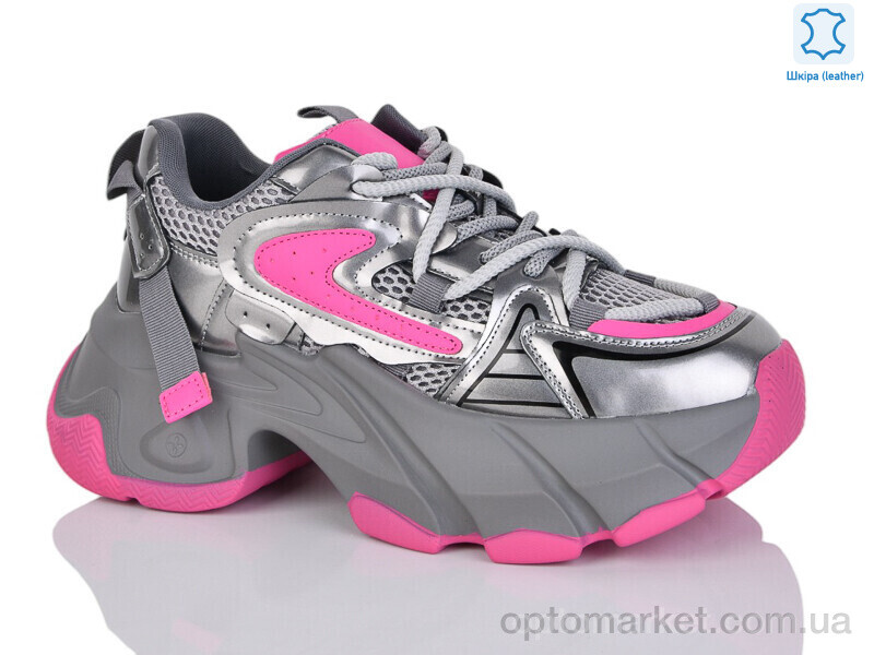 Купить Кросівки жіночі WDP1810-38 Egga сірий, фото 1