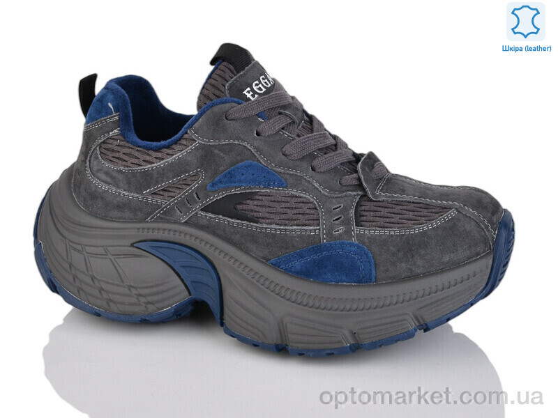 Купить Кросівки жіночі WDP1889-15 Egga сірий, фото 1